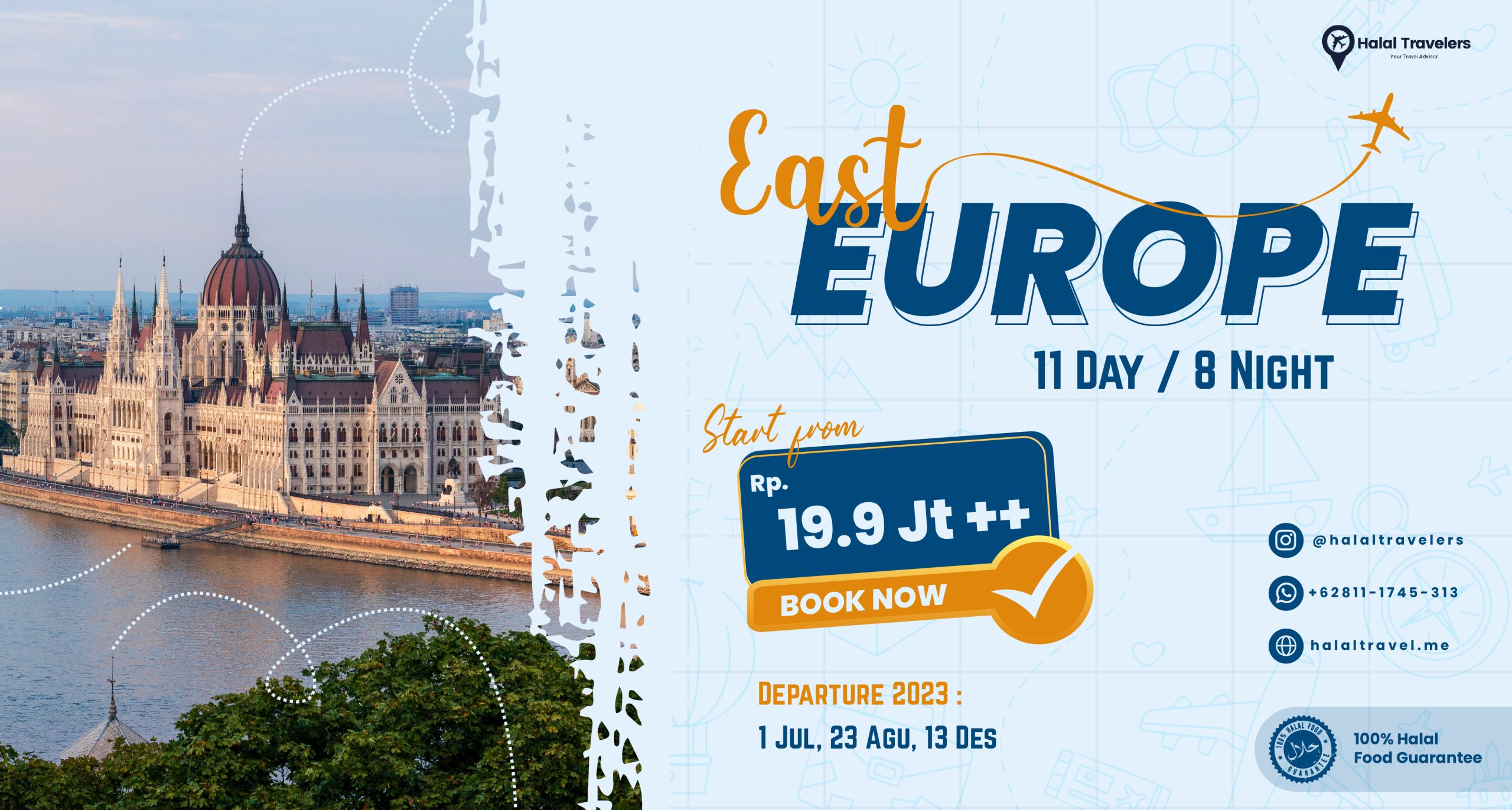 paket travel tour eropa timur west europe